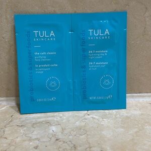 ⭐️5 for $10 Tula face cleanser + moisturizer